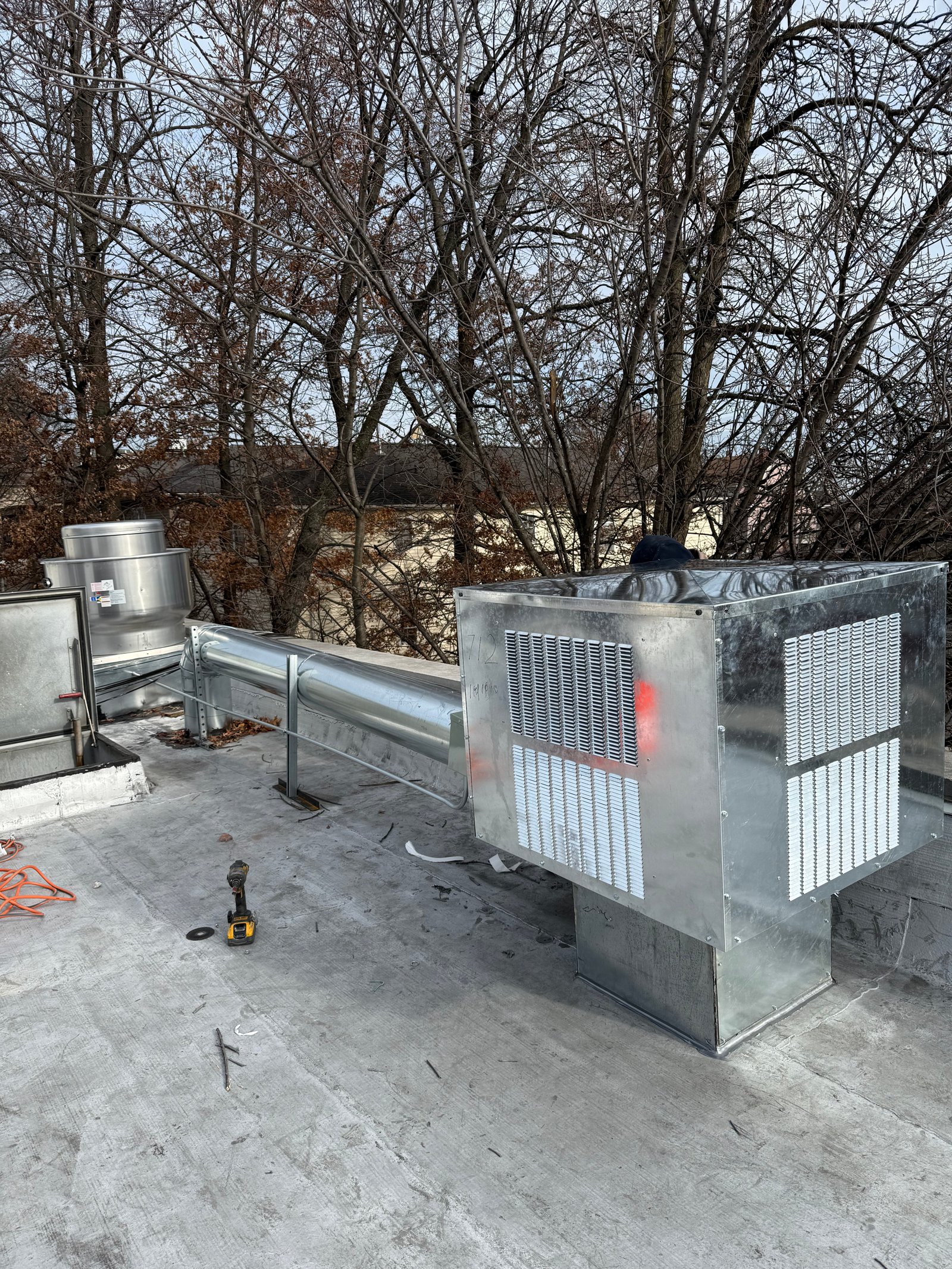 New Fan Installation